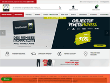 Tablet Screenshot of go-sport.com